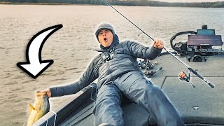 Late Winter Bass Fishing SURPRISE CATCH!