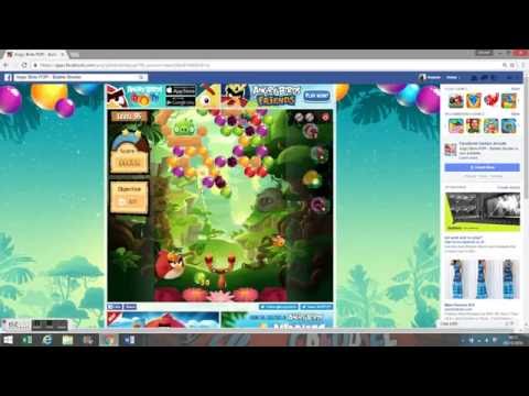 Angry Birds POP! on Facebook - Level 95 Walkthrough