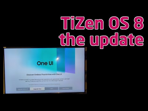 Samsung Smart TV OS Upgrade - the Tizen OS 8 upgrade for your smart TV