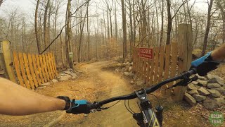 Lap around the Green Trail, showcasing most interesting features.