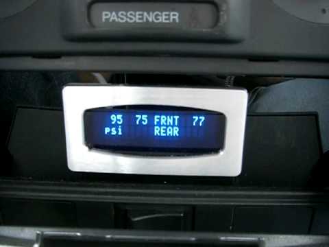 Demo Video of Dakota Digital Air PSI Gauge Video