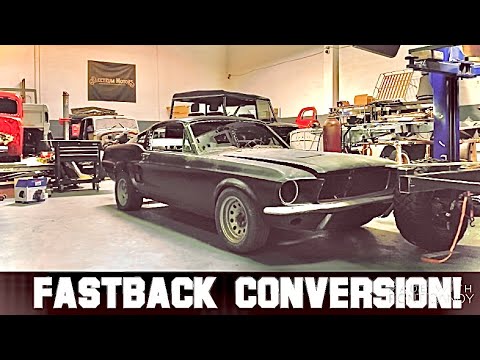 Mustang fastback conversion part 2