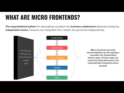 How to be successful with micro frontends