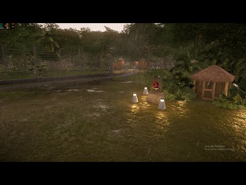 Jurassic World Evolution : Return to Jurassic Park DLC Sandbox Tour Cinematic Recreation