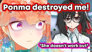 Kiara found out about her manager's physical strength