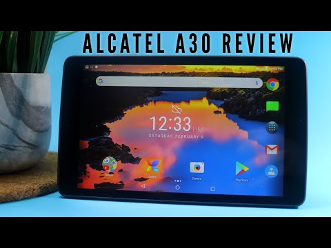 ALCATEL A30 Tablet (now Alcatel 3T 8 Tab in 2019 with faster processor and Android 8).