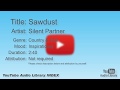Sawdust Silent Partner Country Folk Inspirational YouTube Audio Library BGM