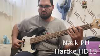 Video thumbnail for Baltimore by Johnson Jazz Bass/Cort GE15B vs Hartke HD15 by Bob on the Bass