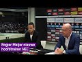 Rogier Meijer nieuwe hoofdtrainer NEC