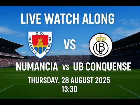 🔴Sigue EN DIRECTO   LIVE Numancia vs UB Conquense | International Club Friendly | 28 August 2025