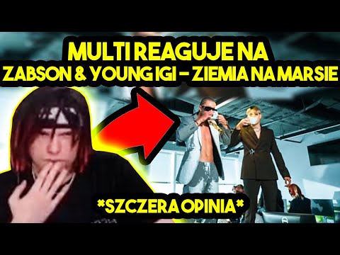 MULTI reaguje na ŻABSON & YOUNG IGI - ZIEMIA NA MARSIE *szczera opinia*