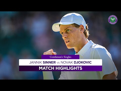 Sinner looking supreme | Jannik Sinner vs Novak Djokovic | Highlights | Wimbledon 2025
