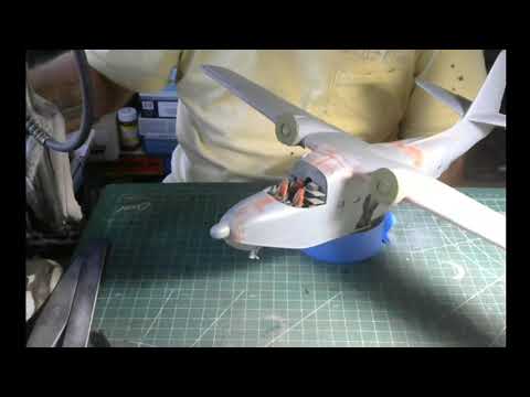 TRUMPETER 1/48 SA-16A ALBATROSS   Finish Up Build  VIDEO1