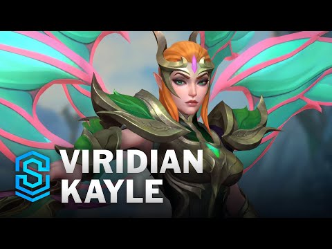 Viridian Kayle Wild Rift Skin Spotlight