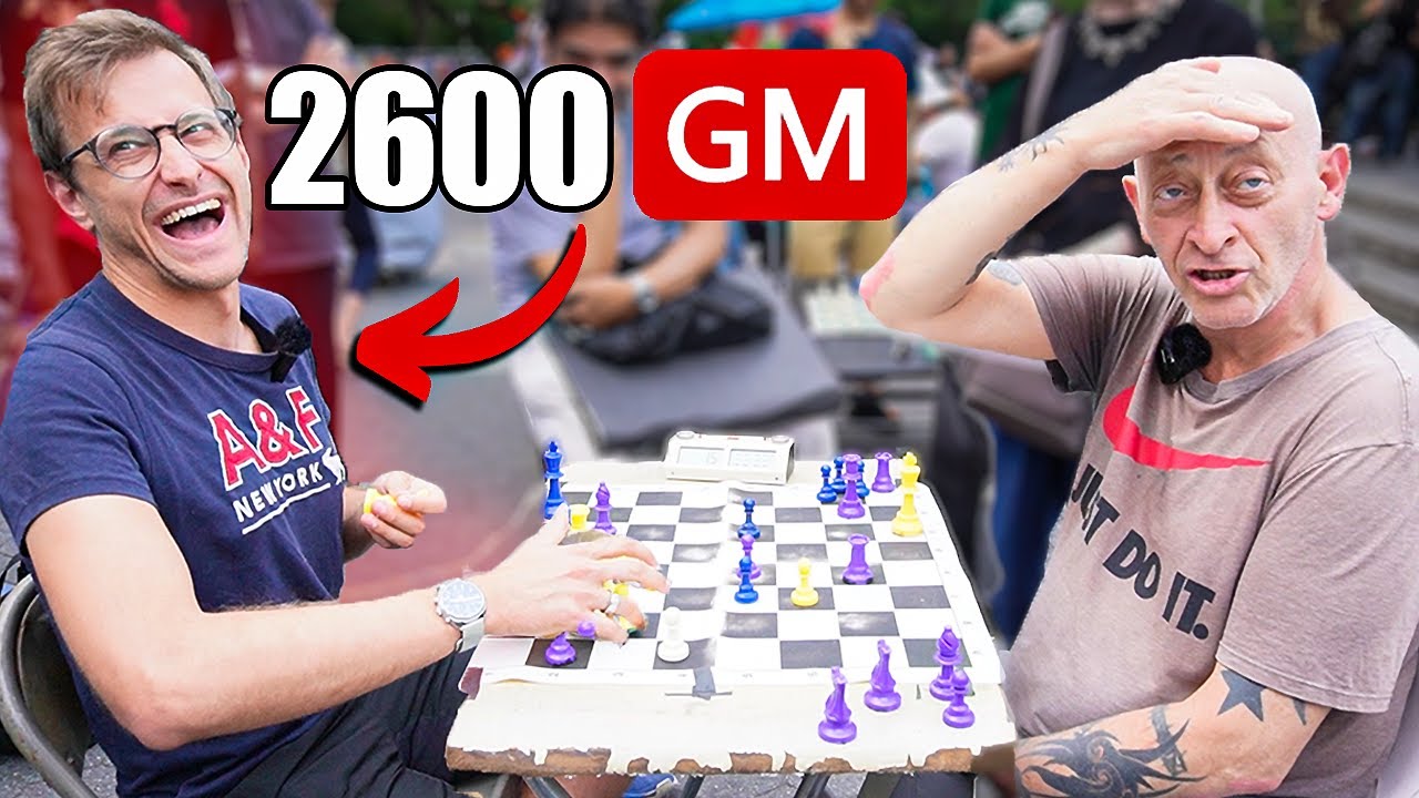 Undercover Grandmaster vs The Strongest Chess Hustler in NYC