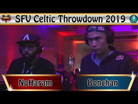 SFV Celtic Throwdown 2019 - pools to TOP 8｜RED BULL Bonchan (Sagat/Karin) vs NoHaram (Rashid)