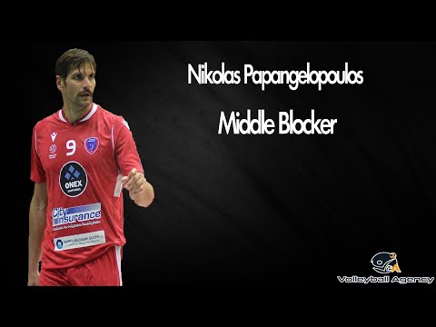 Nikolas Papangelopoulos-Middle Blocker Highlights 2020/2021