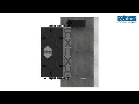 HRU-SlimAIR-250 residential air handling unit - zdjęcie