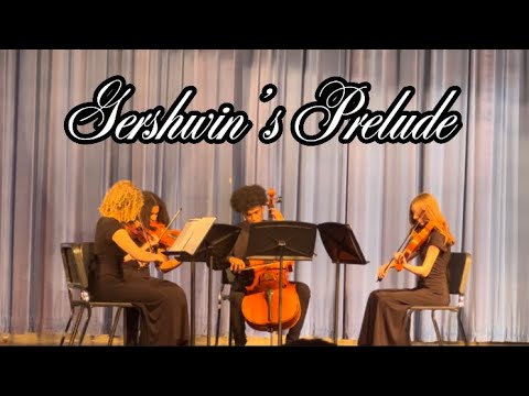 Gershwin’s Prelude for String Quartet by George Gershwin, Arr. Richard E Brown