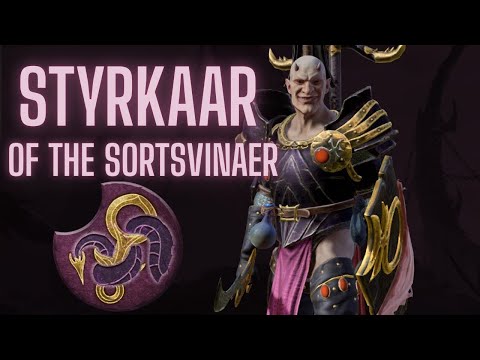Styrkaar of the Sortsvinaer - A Closer Look -  A Slaanesh Legendary Hero -  Total War Warhammer 3