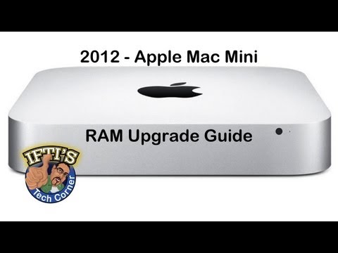2012 Apple Mac Mini RAM Upgrade Guide