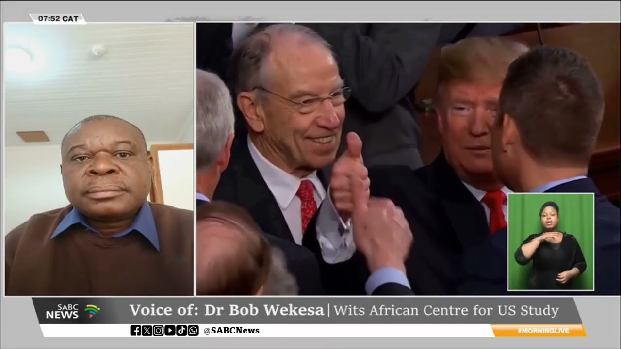 Ramaphosa to meet Trump in Washington D.C:  Dr Bob Wekesa