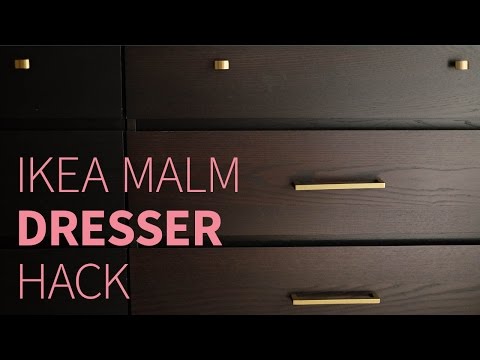 ønskelig Mockingbird kinakål IKEA MALM Dresser Hack : 5 Steps (with Pictures) - Instructables