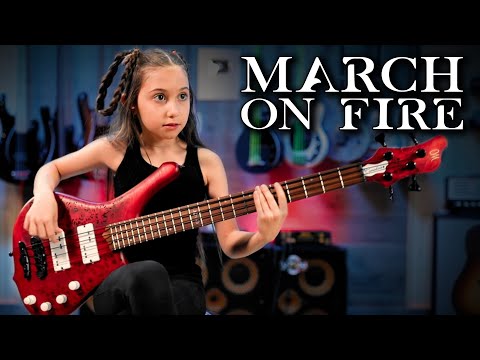 Ellen Alaverdyan - March On Fire (Bass Cover)