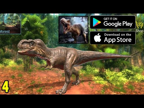 Jogo de Dinossauro Para Celular Tyrannosaurus Simulator Android ios Gameplay Parte 4