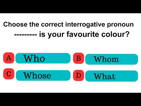 Interrogative Pronouns Explained | English Grammar