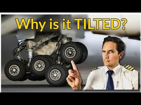 Why is the LANDING GEAR TILTED? Explained by CAPTAIN JOE