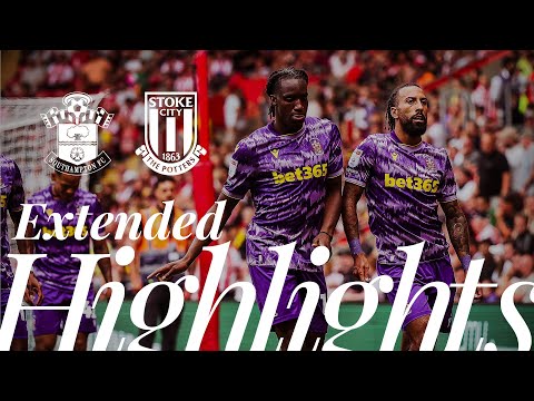 It's Vis Unita Fortior, isn't it? ❤️​🤍​ | Southampton 1-2 Stoke City | Extended Highlights