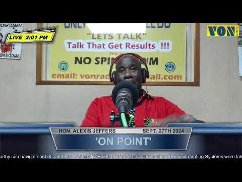 'ON POINT' ON VON RADIO