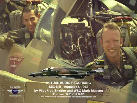MiG Kill - August 15, 1972 by 336th TFS pilot and crew, Fred Sheffler and Mark Massen.