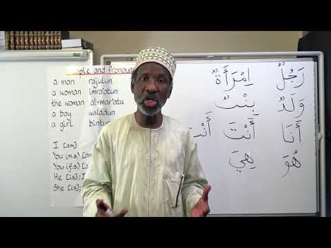 Gateway to Arabic Book 2, Lesson Sixteen: People and Pronouns