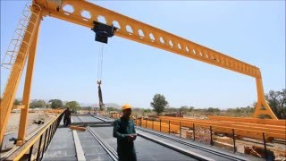 preview picture of video 'ElectroMech crane's new Gantry crane.wmv'