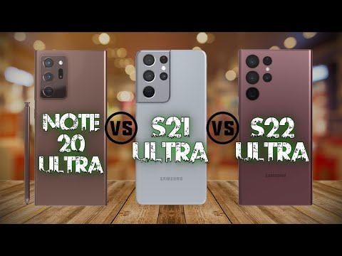 Samsung Galaxy Note 20 Ultra против Galaxy S21 Ultra против Galaxy S22 Ultra |  сравнение