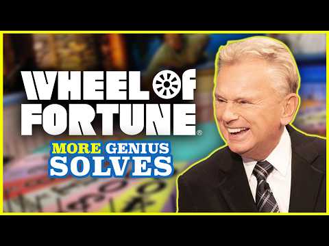 20 MORE GENIUS SOLVES | A Compilation of Wheel of Fortune's Impressive Puzzle Solves