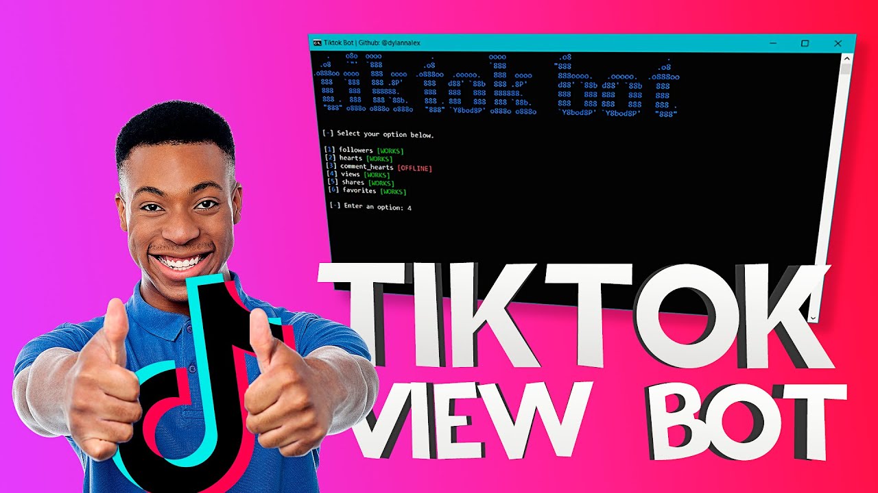 🚀 New TikTok View Bot [2024] | Free Views/Likes/Followers In TikTok *python