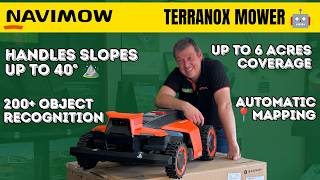 MEET THE NAVIMOW TERRANOX ROBOT MOWER 🤖 UNBOXING AND FIRST IMPRESSION