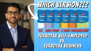 Which TurboTax Version for Your Business? LLC vs. S Corp vs.