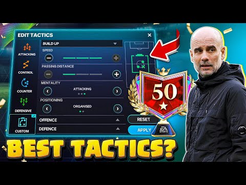 BEST MANAGER MODE TACTICS for the 50 STARS GRIND 💥