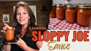 Sloppy Joe Sauce Starter for Canning – Simple Homemade Recipe