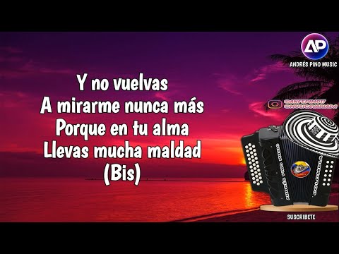 No Vuelvas A Mirarme - Luis Mateus | Letra | Andres Pino Music