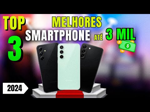 TOP3 MELHOR CELULAR ATÉ 3K -MELHORES CELULARES ATÉ 3000 REAIS  EM 2024🤳🏻Samsung Galaxy S22 ou S23 FE