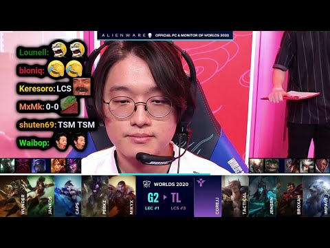 G2 vs TL | 2020 Worlds Groups Day 4 | Twitch VOD with Chat