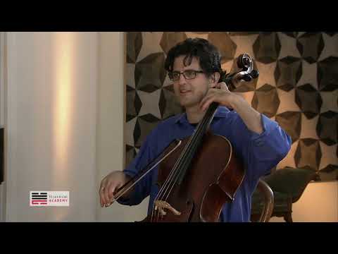 SCALES like BACH - Amit Peled's Bach Suite No  6 in D Prelude cello class