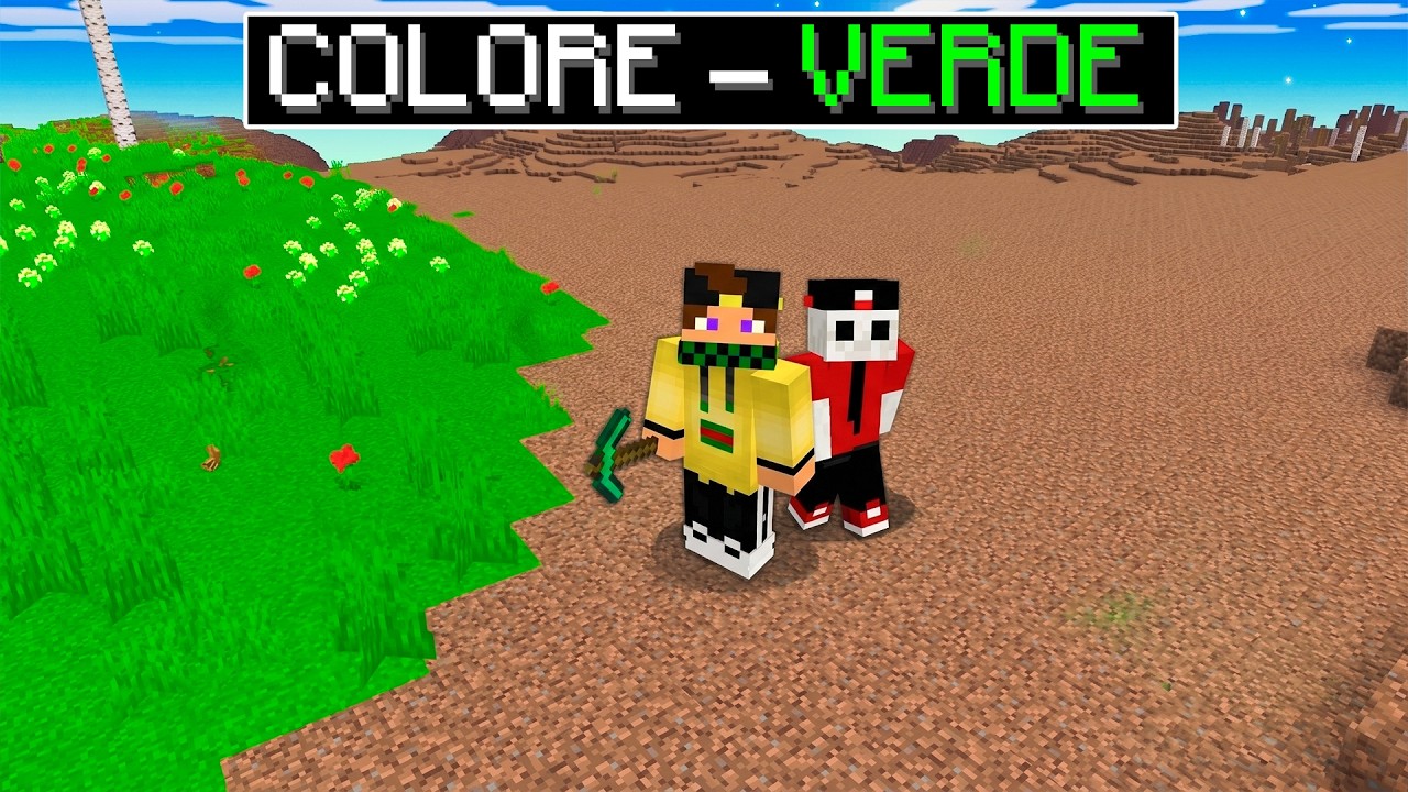 MINECRAFT MA I COLORI SCOMPAIONO OGNI MINUTO