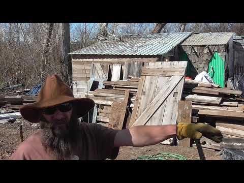 HOMESTEAD SPRING CLEANING Before We Head Out Mushroom & Treasure Hunting