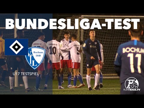 Traum-Tor und tolle Paraden! | Hamburger SV U17 - VfL Bochum U17 (Testspiel)
